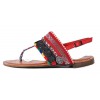 Sandały Talarki Czerwone - Kolorowe Japonki 9686